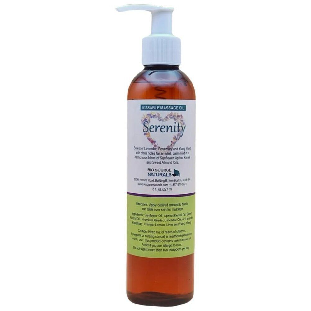 Serenity Kissable Massage Oil +17 EFT Tapping Scripts for Desire & Connection